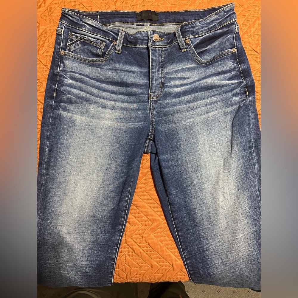 Women’s Buckle Black Bootcut Jeans Size 32x30